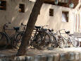 Picture of parked bi-cycles