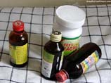 picture of bottles of Unani medicine