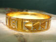 Most Beautiful Pictures - Photo of a gold bangle