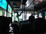 pictures of the interior of a bus