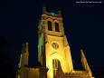 Most Beautiful Picture 27 - night view of the Church at Shimla, Himachal Pradesh, India